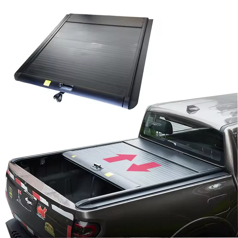 High Quality Aluminum Retractable Roller Shutter Tonneau Cover for F150 5.5FT 6.5FT Pickup
