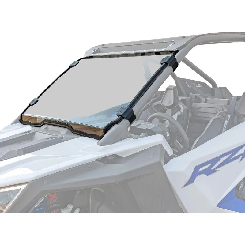 

SuperATV.com Heavy Duty Scratch Resistant Full Windshield | 1/4" Thick Polycarbonate 250X Stronger than Glass