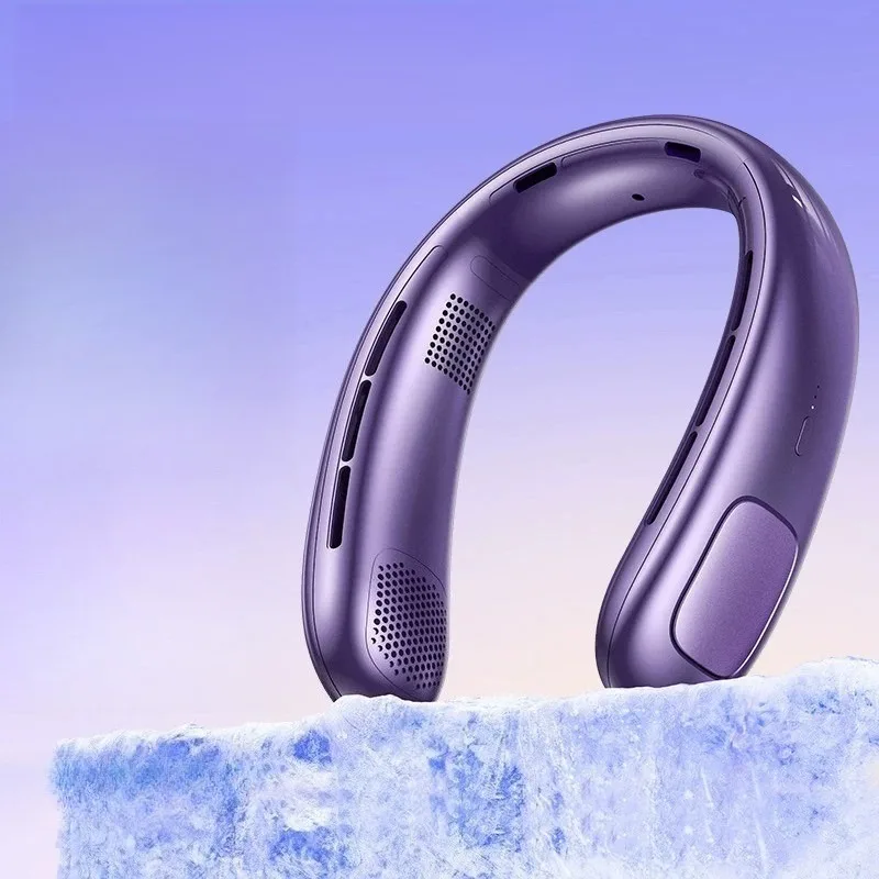 

2026 Neck Fan Portable Cooling USB Rechargeable Mini Air Conditioner Lightweight Long Battery Life Hands Free Noiseless Outdoor
