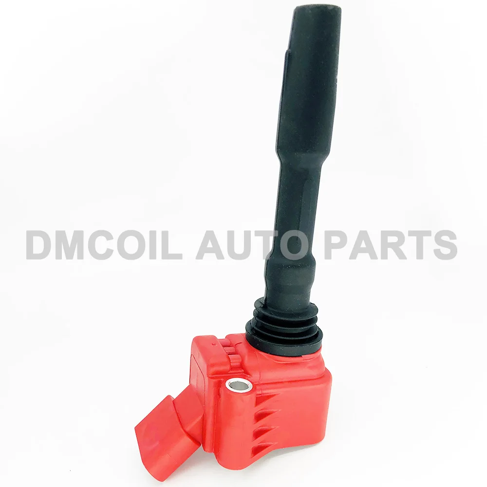 4 RED SUPER PERFORMANCE IGNITION COIL FIT PORSCHE AUDI A5 Q3 Q5 TT VW EOS GOLF SKODA SEAT 1.8T 2.0T 3.0T EA888 II III 06H905110H