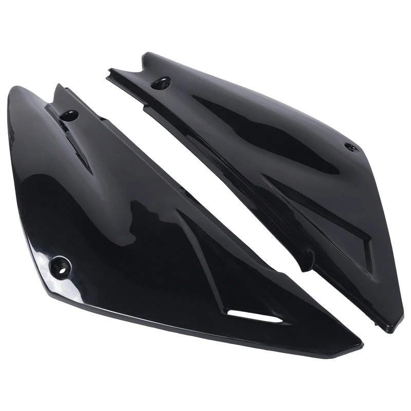 For Suzuki GXT200 DR200 Jinan Qingqi Tibetan Mastiff Qm200gy-B A Spillplate Black Three Generations Side Plate Fairing