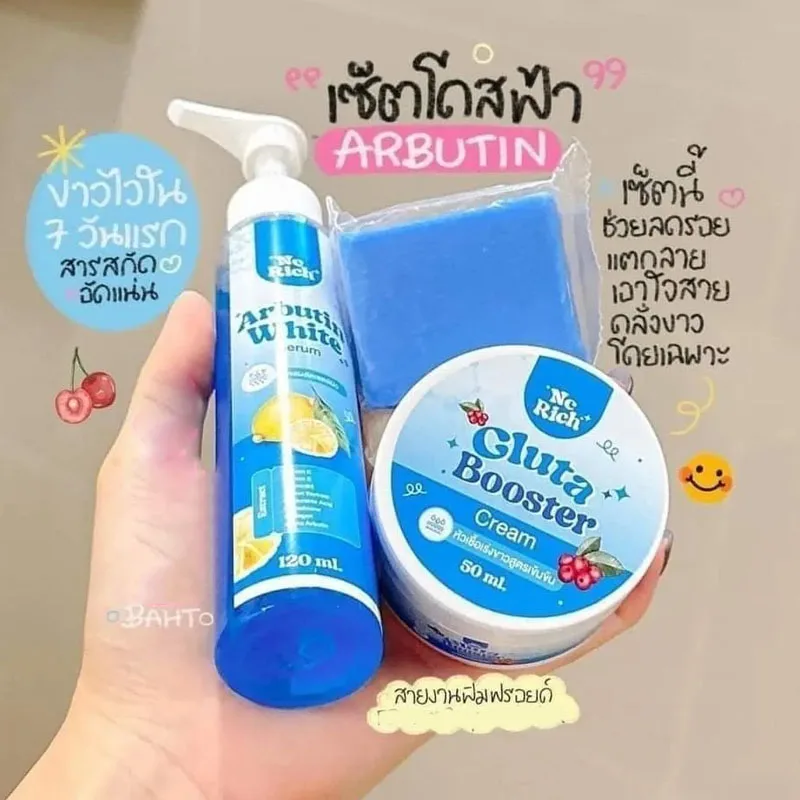 crema-corpo-thailand-gluta-boost-50ml-siero-sbiancante-all'arbutina-120ml-flacone-riduce-le-lentiggini-i-segni-dell'acne-illumina-e-schiarisce-la-pelle