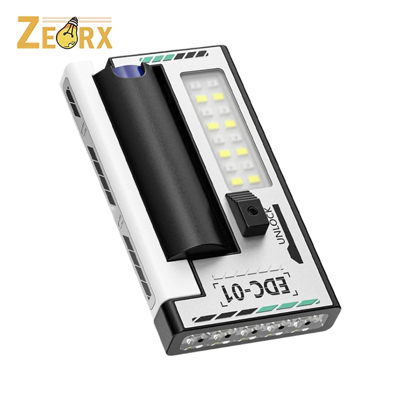 

LED Work Light, Portable Illumination EDC Flashlights with Magnet Torches for Fishing Car Repair Camping Hiking Reading Home