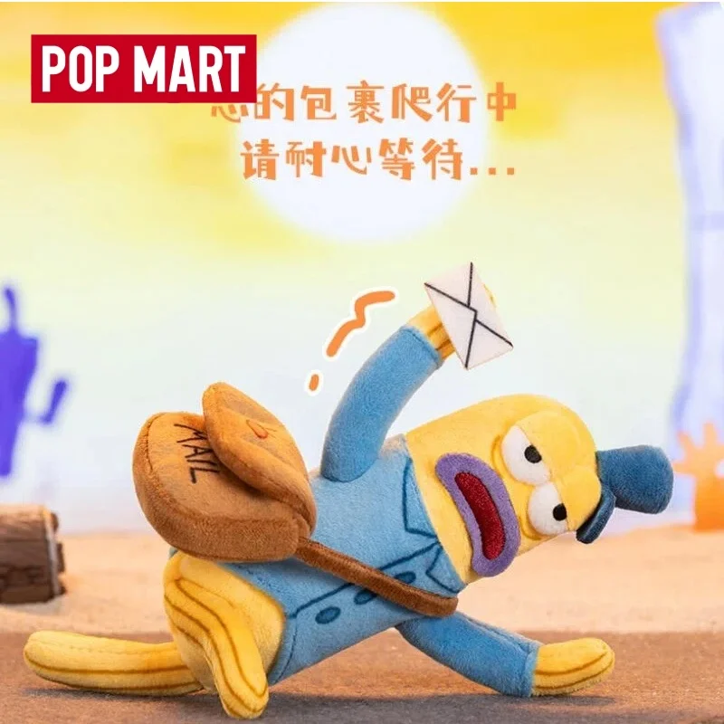 Genuine Hot Selling POP MART GONG Spongebob Squarepants Silly Residents Series Vol.2 Cute Blind Box Charms Collectible Toy Gift view 5