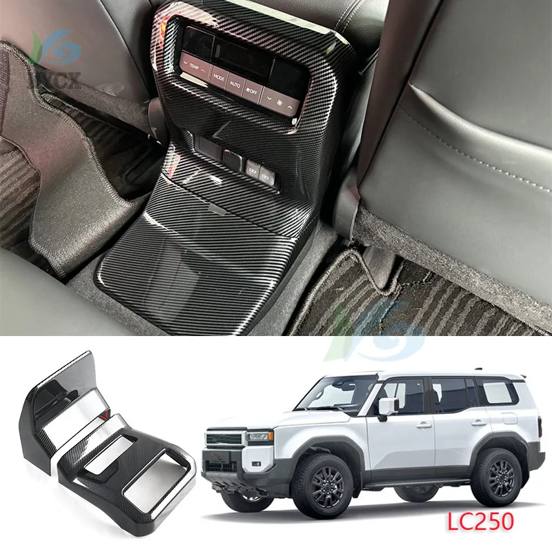 

For Toyota Land Cruiser 250 2024 2025 Prado LC250 1958 First Edition J250 Armrest Box Back Protective Cover,Interior Accessories