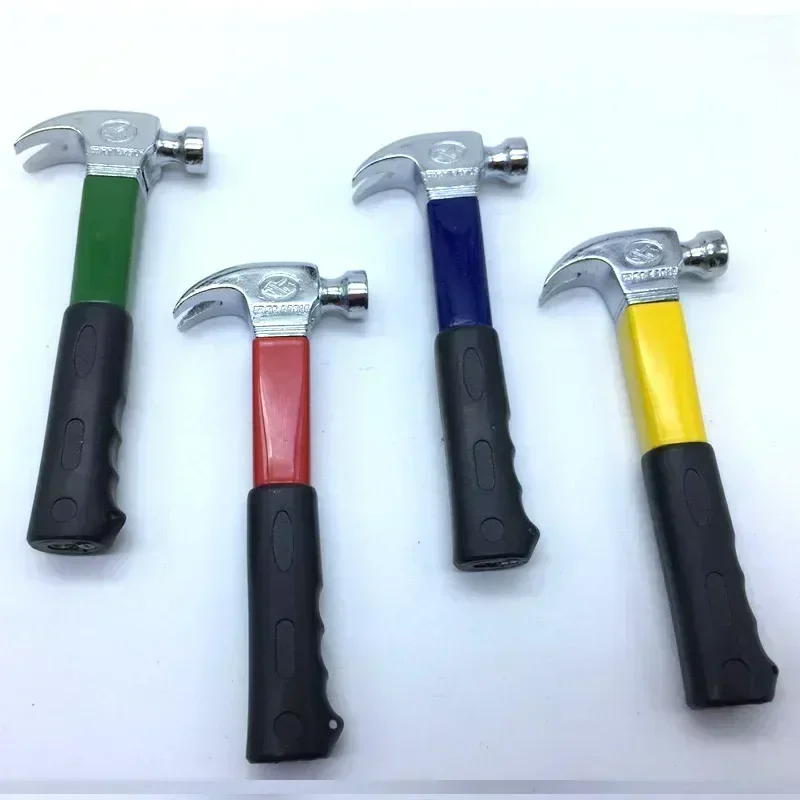 New Creative Mini Hammer Tools Fire Refillable Cigarette Lighter Butane Gas Ornaments Lighter Home Decoration Good For Gift