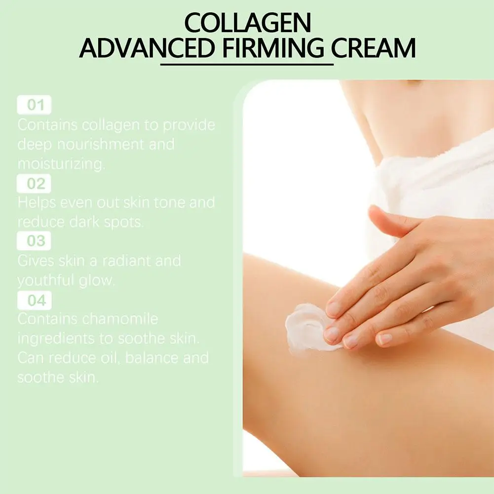 100g Collagen Body Cream Gently Moisturizes Tightens Brightening Repairing Dry Skin Moisturizing Cream Skin Care Product