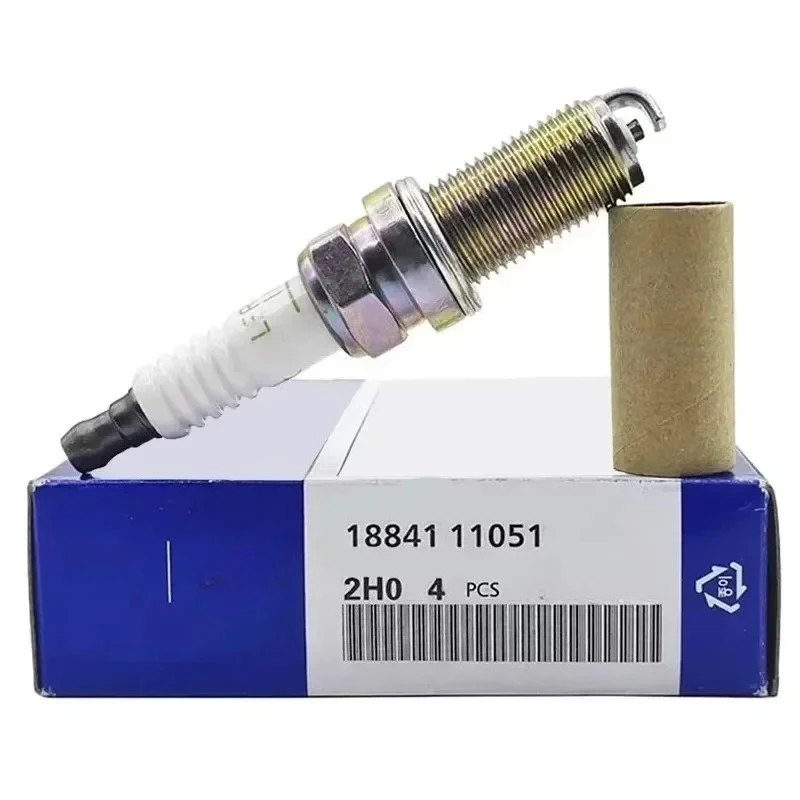 

4PCS 18841-11051 LFR5A11 New Spark Plugs For Hyundai Kia Sorento 11-12 2.4/3.5L Nissan X-Trail T30 Almera 1884111051 LFR5A-11