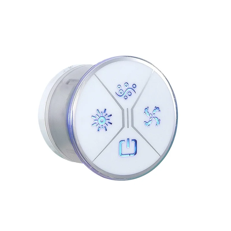 Panneau de commande de baignoire de massage W-04, système de contrôle intelligent multifonctionnel pour baignoire en acrylique, affichage de la pompe