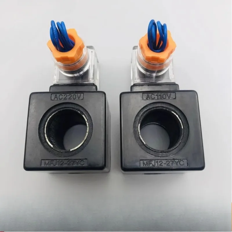 

Solenoid Valve Coil Hydraulic Control Valve Inner Hole 22mm Long 45mm AC110V/220V MFJ12-27YC MFJ12-54YC