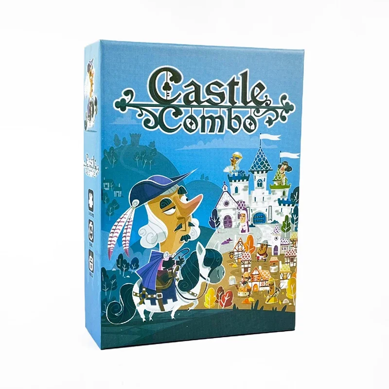 

Настольная игра Castle Combo: увлекательная стратегическая игра для встреч с друзьями и семейных вечеринок, 2-5 игроков, 25 минут, 243
