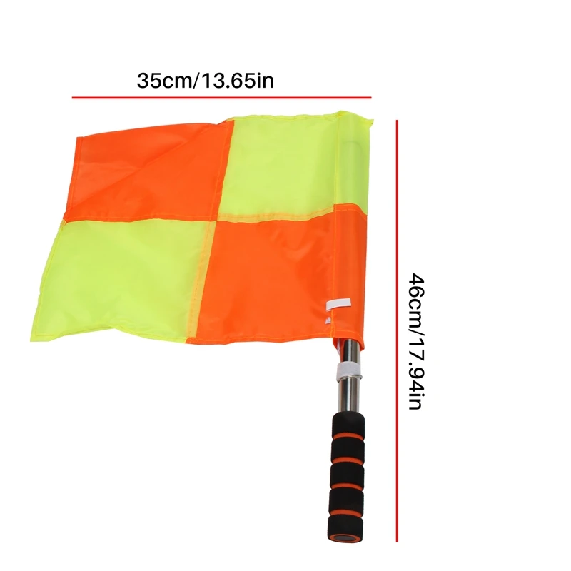 Soccer Referee Kit Football Checkered Soccer Flags Wallet Notebook With Red Yellow Card And Whistle