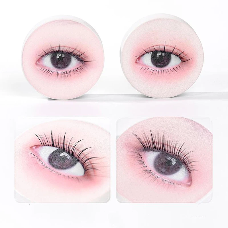 رمش تمديد التدريب كاذبة رمش عرض مجلس رمش عرض صينية رموش اصطناعية حامل رمش صانع نموذج المعلم تعليم #4