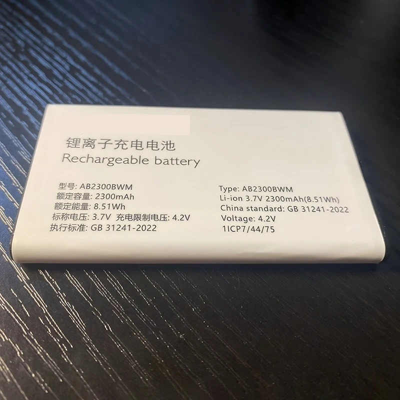 In Stock AB2300BWM 2300mAh 3.7V Battery Replacement for Philips E6220A T818 E6218 E568A P510 Mobile Phone Battery Fast Shipping