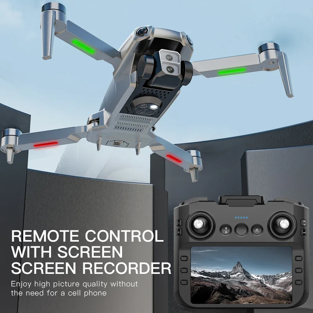 طائرة بدون طيار SG109 MAX نظام تحديد المواقع مع شاشة التحكم عن بعد 8K HD كاميرا مزدوجة 5G WIFI FPV طائرة تجنب العوائق بدون فرش RC كوادكوبتر #5