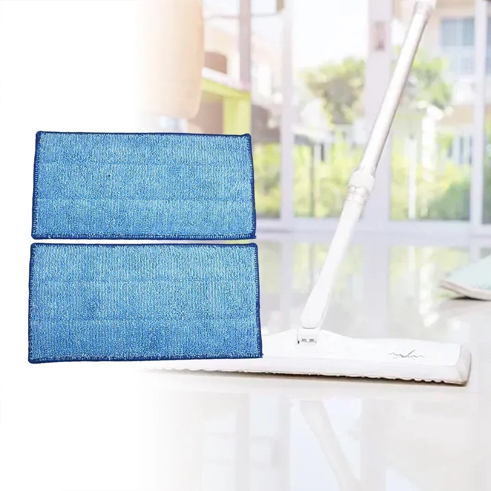2Pcs Microfiber Mop Pads For Swiffer WetJet Household Cleaning Sweeping Robot Replacement Washable Spare Parts
