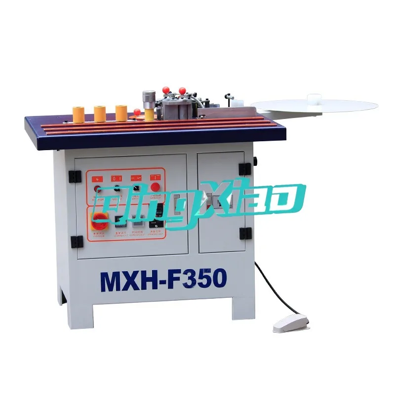 MXH-F350 Manual Straight and Curve Edge Banding Machine with Under-Suspended Glue Pot and Frequency Conversion Speed ​​Control