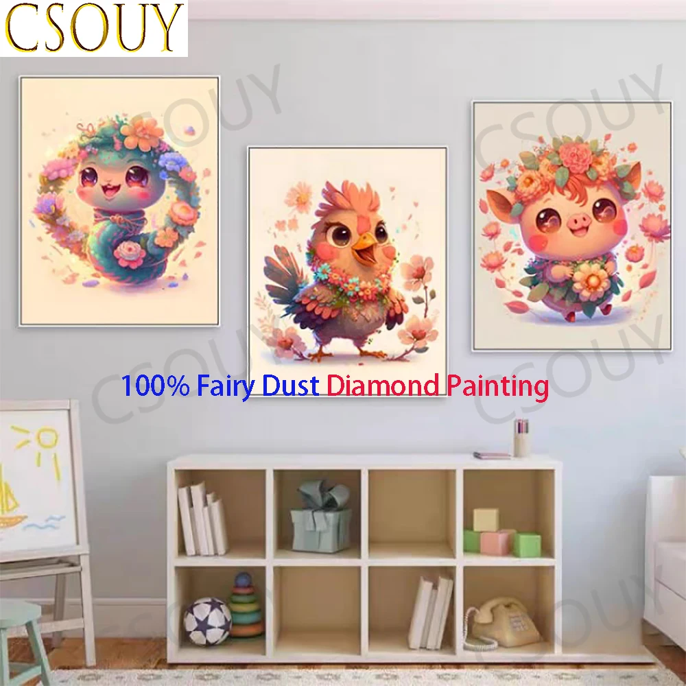 

Алмазная вышивка «100% Волшебная пыль»: 12 знаков зодиака, квадратные стразы, вышивка крестом, мозаика, рукоделие, стразы для дома