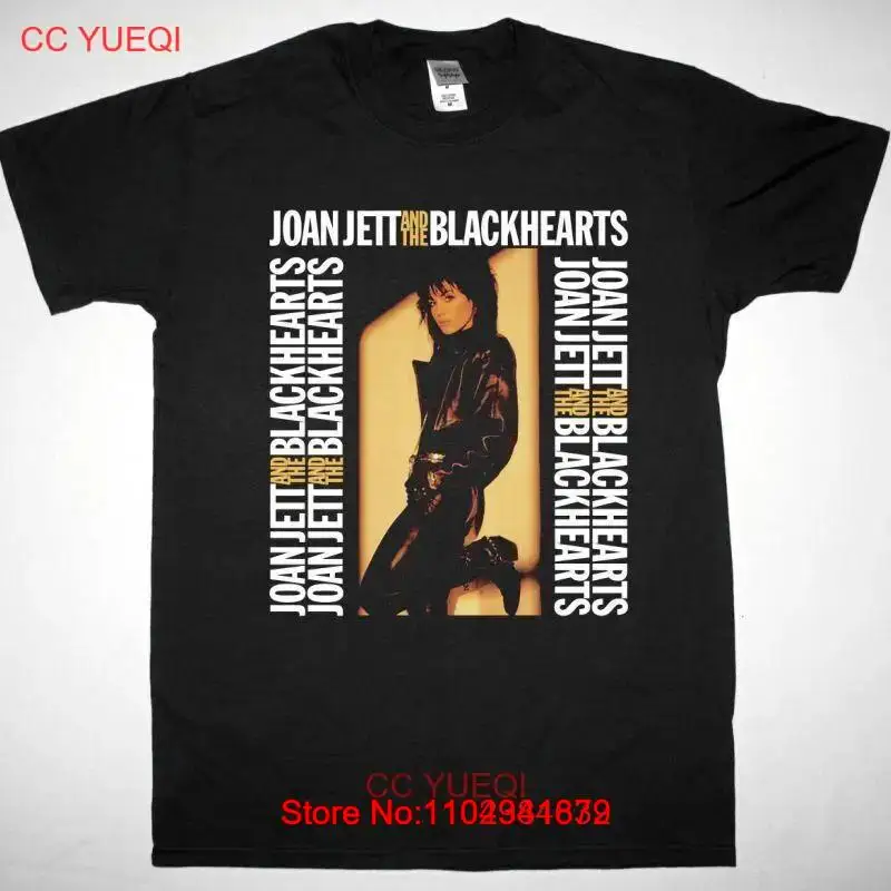 JOAN JETT & THE BLACKHEARTS UP YOUR ALLEY NEW BLACK T-SHIRT