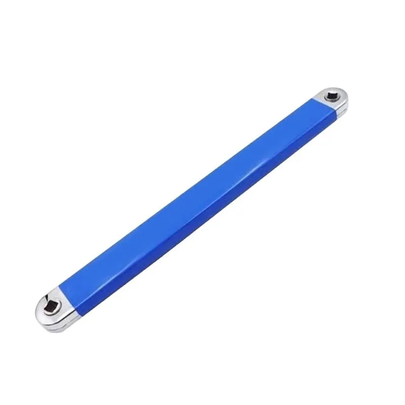 

New multi-functional metal adjustable extension wrench cross-border universal double-head dual-purpose labor-saving ratchet