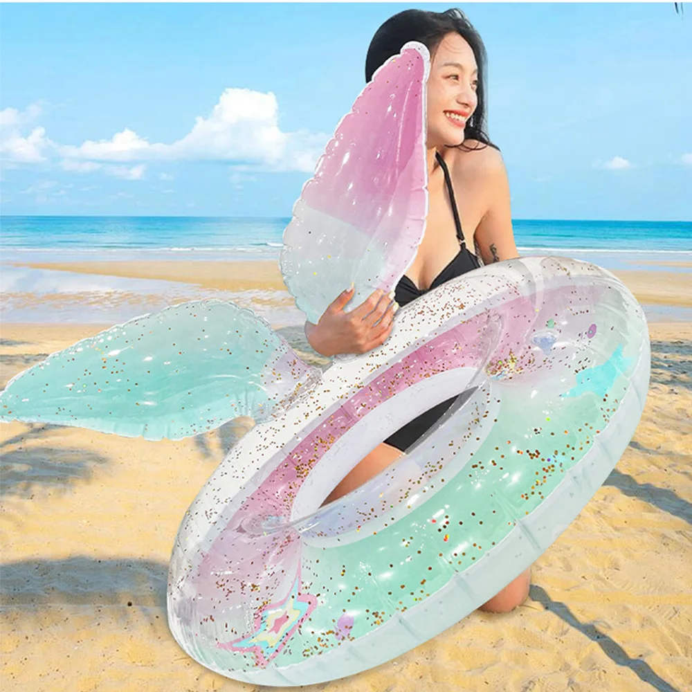 ROOXIN Baby Child Swim Ring Tube Nadmuchiwana zabawka Swimming Ring For Kid Adult Swim Circle Float Pool Water Play Equipment