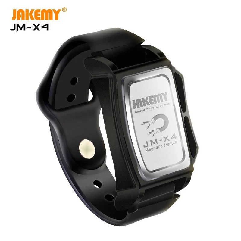 JM-X4 Components Adsorption Bracelet Wristband Strong Magnetic Wristband Components and Screws Adsorption Bracelet
