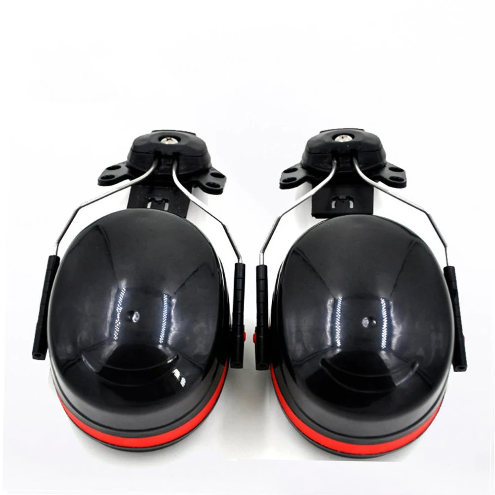 Hard Hat Mounting Ear Muff Helmet Attachable Earmuffs Noise Reduction Earmuffs Protection Equipment 2-Layer Noise Reduction Foam