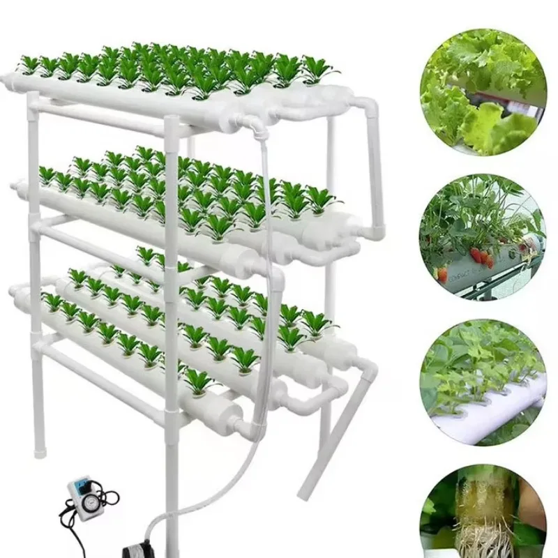 Garden Hydroponic pipe PVC tube home garden hydroponic planting system kit Hydroponic Tube
