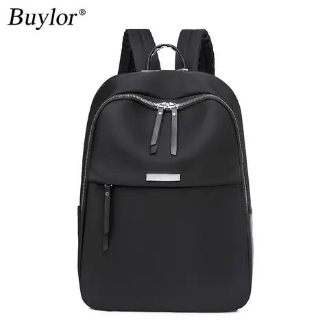 Buylor 대용량 솔리드 컬러 학생 배낭 - 남녀공용 패션 일상용 책가방, 학교 및 여행에 적합 10 Buylor 여성용 노트북 배낭 14 인치 패션 일일 배낭 작업 학교 출장 사무실을위한 대용량 Schoolbag