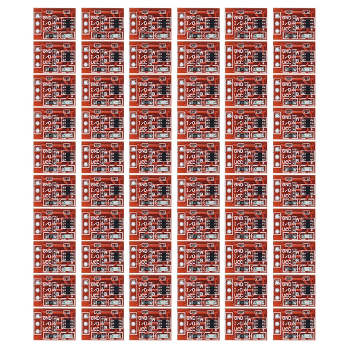 

A62T-60Pcs TTP223 Сенсорный сенсорный модуль сенсорной кнопки Самоблокирующийся переключатель емкости Односторонняя трансформация