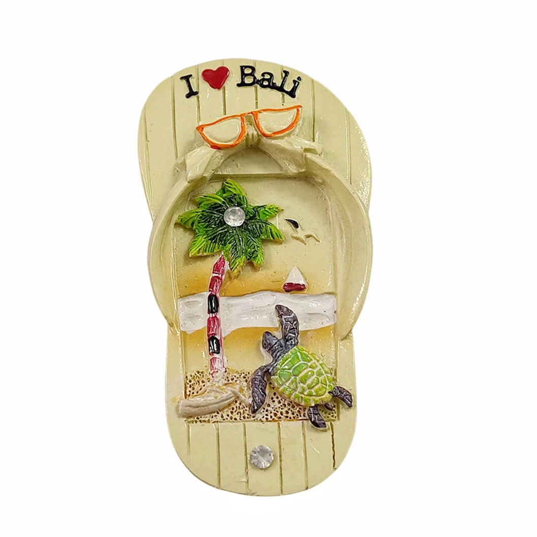 Bali Indonesien 3d Kühlschrank Magnet Souvenir Geschenk, Harz handgemachte Bali Kühlschrank Magnet Home & Küche Dekoration Sammlung