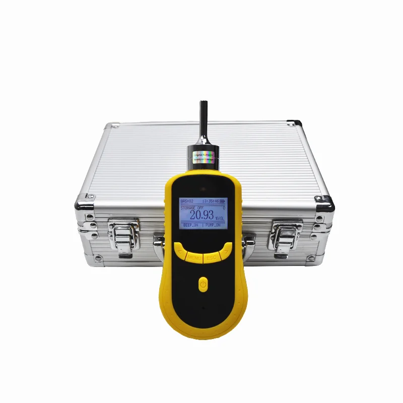 Portable Helium CO2 Leak Detector High Precision Gas Testing Tool