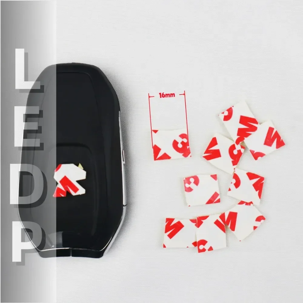 Car key suitable decorative logo sticker car remote key accessories suitable for Peugeot/Citroen series cars - view 3