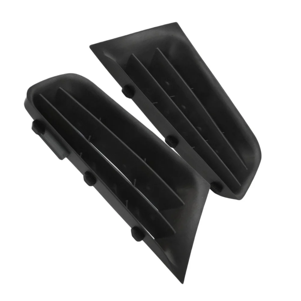 Air Conditioning Replacement Parts Air Conditioner Grille Black AC Grille Kit Left And Right Set For Daily Driving