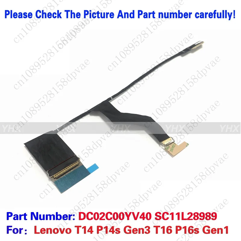 

GYX New For LENOVO T14 P14s Gen3 T16 P16s Gen1 OLED EDP CABLE SC11L28989