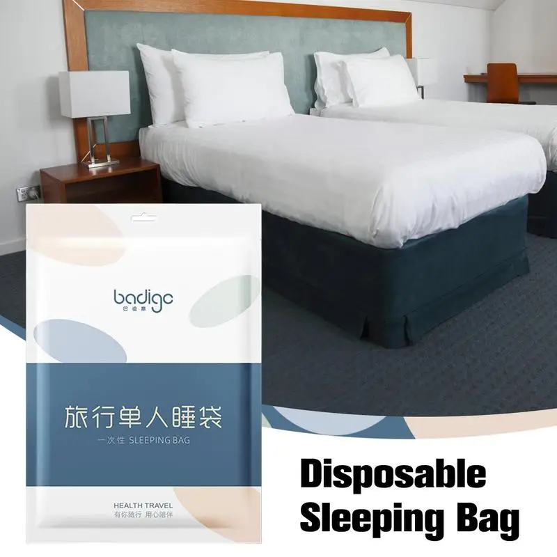 Disposable Quilt Cover Single Use Summer Bed Sheet For Hotel Dirty Proof One Time Sleeping Bag Individual Packing Bed Sheet