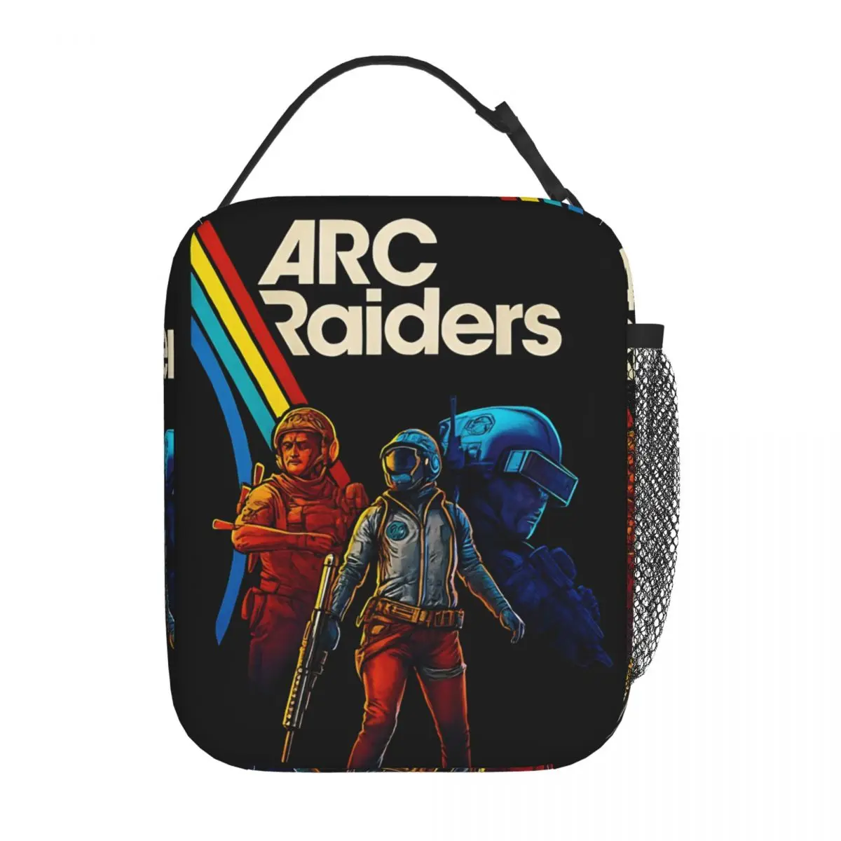 قوس غزاة معزول أكياس الغداء المحمولة الخيال العلمي لعبة الغداء الحاويات حقيبة للحفاظ على البرودة علب الاغذية حمل مكتب السفر الرجال النساء #1