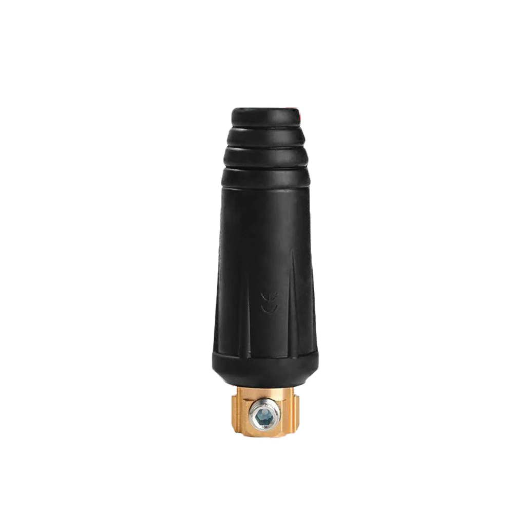 Copper Socket Connector for Welding Machines Featuring Quick Connection System and Support for 200A 315A 400A 500A Applications