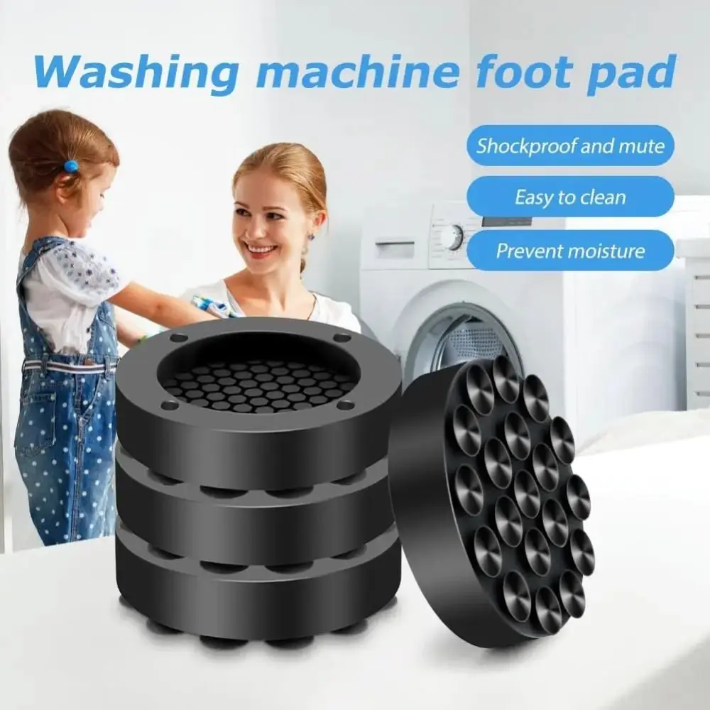 

Dampers Stand Accessories Washing Machine Feet Pads Furniture Feet Pad Anti Slip Anti Vibration Pad Shockproof Universal