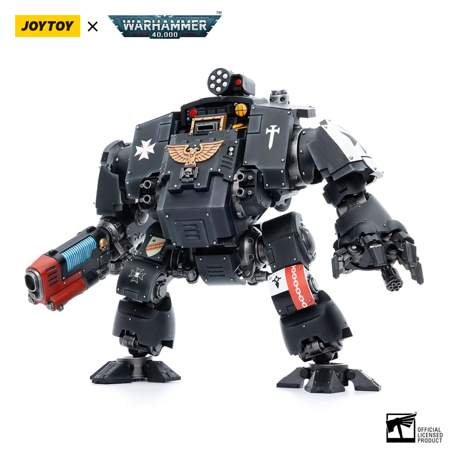 JOYTOY Warhammer 1/18 Actiefiguren Mecha Black Templars Redemptor Dreadnought