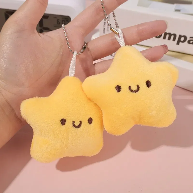 Yellow Little Star Pendant Keychain, Cute Gift