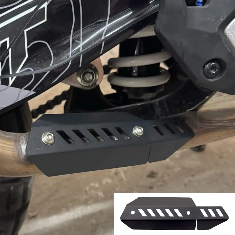 Motorcycle Exhaust Pipe Protector Heat Shield Cover Guard Anti-scalding Cover For CFMOTO 450MT 450 MT MT450 2024 2025  mt450