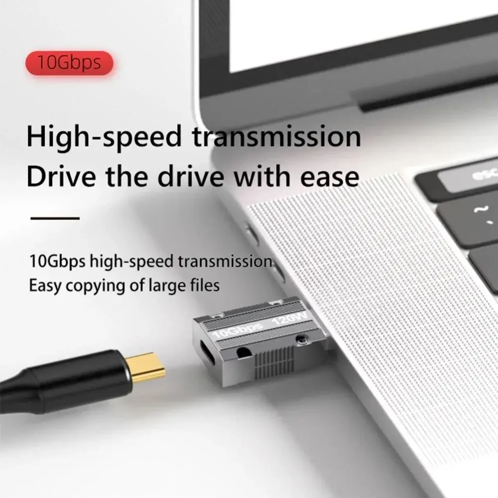 Zinc Alloy USB A to Type C Adapter USB3.0 Speed OTG Function Support Type C Female Converter Mechanical Style OTG Adapter