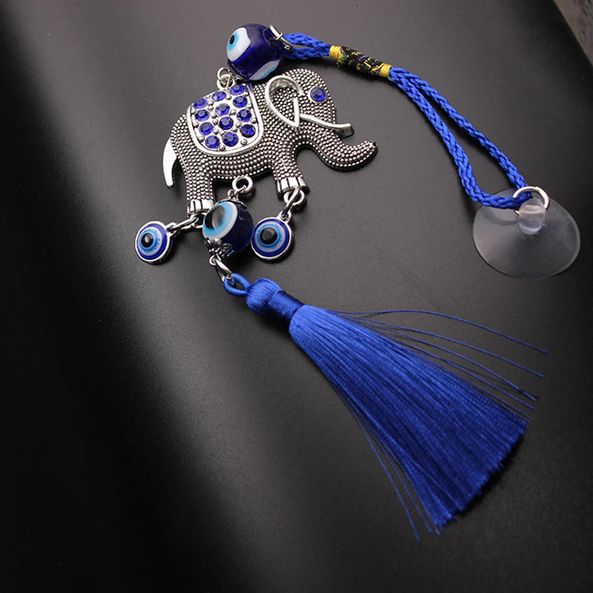 قلادة سيارة على شكل فيل مخصصة - مراجعة Car Accessories Evil Eye وسعره