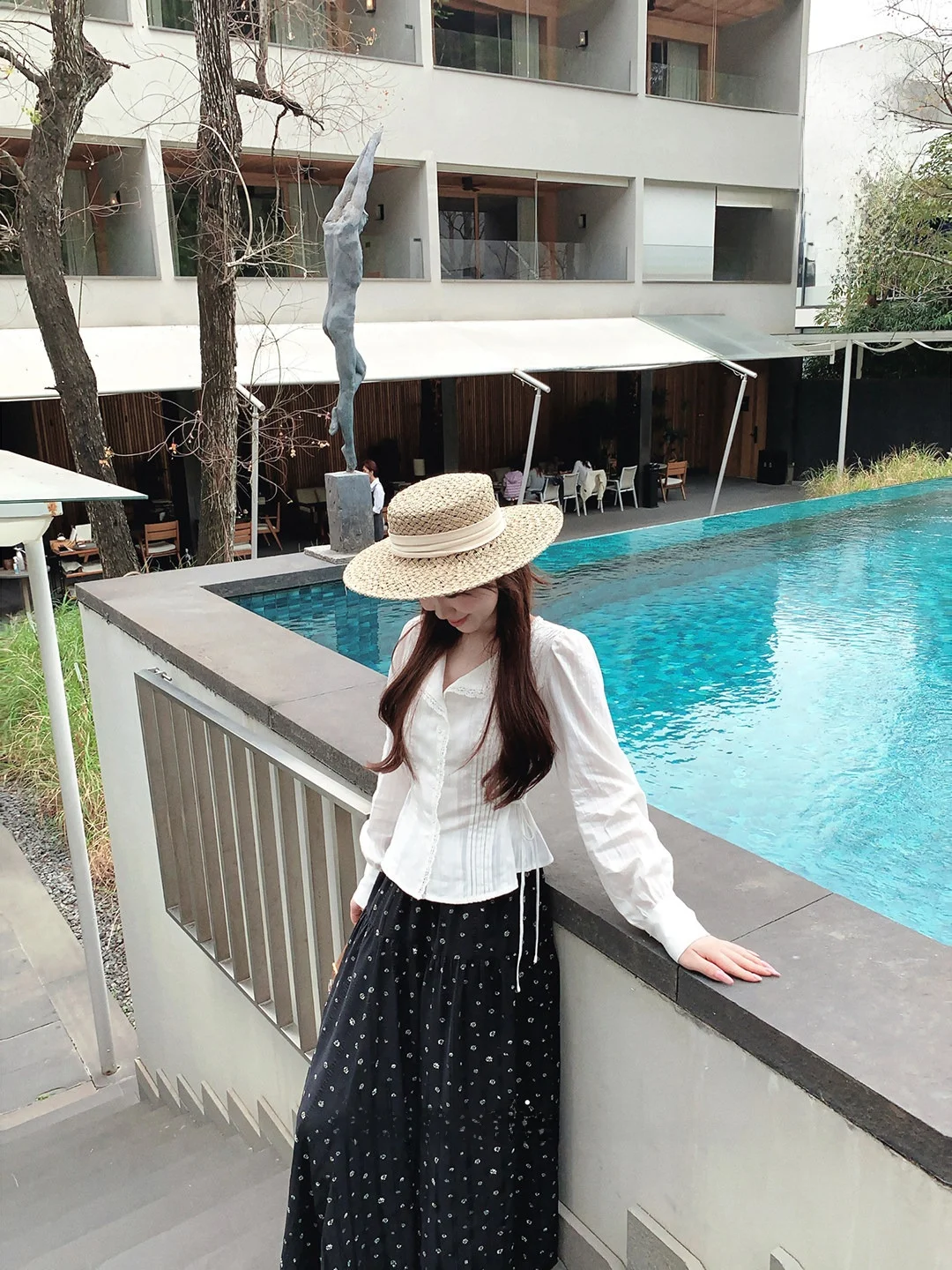 

Белая женская юбка Vaion Beach с цветочным принтом, для повседневной носки, с длинными рукавами, стандартного кроя, весенний сезон