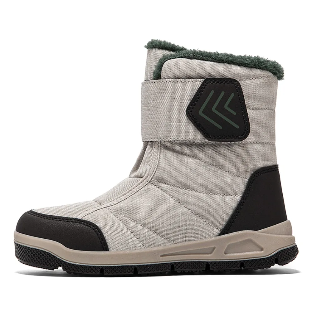 

2026 Winter Snow Boots Women Anti-slip Warm Soft Durable Plush Casual Shoes Men Thick-soled Outdoor High-top Ankle Boots Men