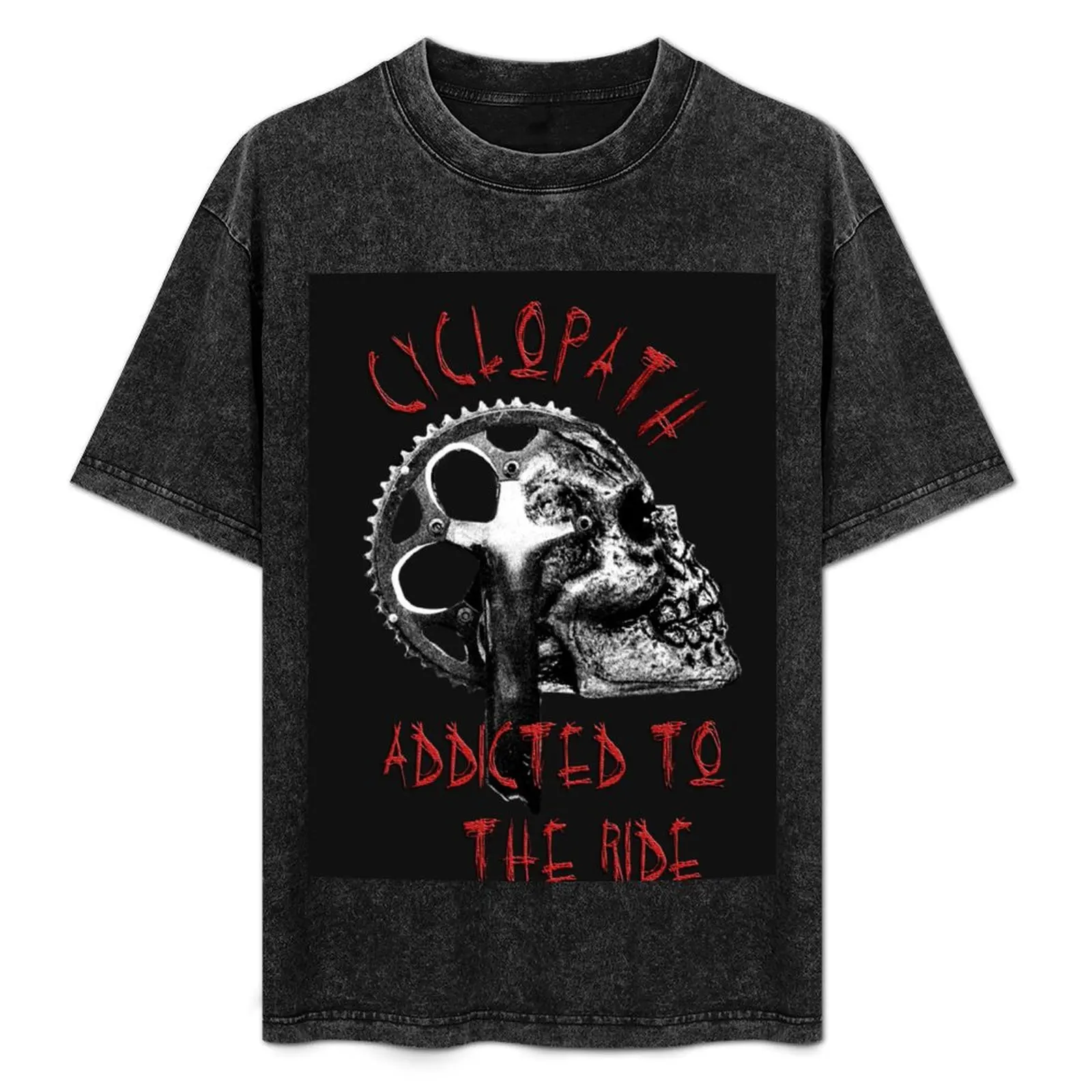 

Cyclopath - addicted to the ride T-Shirt funny gifts Personalized t-shirt mens big and tall t shirts