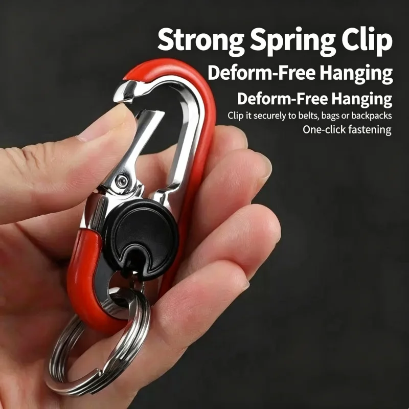 1/2/3pcs Fashion Alloy Key Chain, Car Key Holder forMen & Women