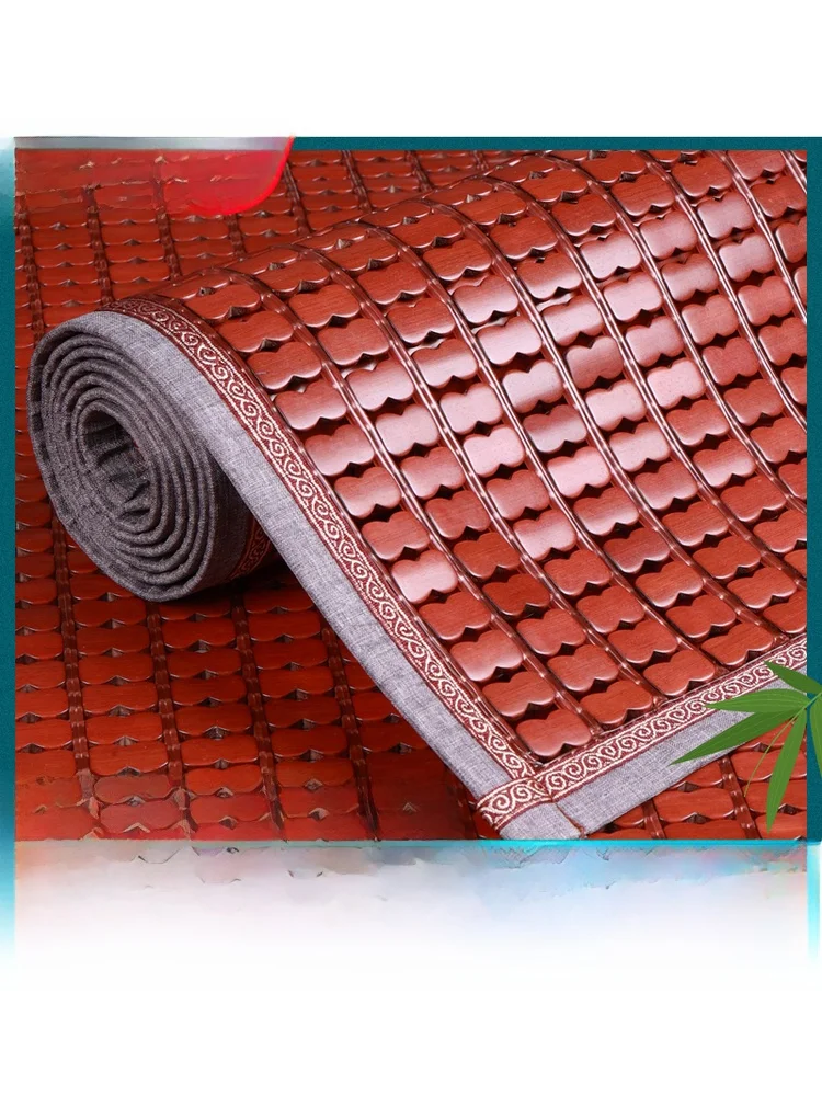 

Summer Bamboo Cooling Mat Carbonized Mahjong Mat Student Single Double Bed .2m Foldable Bed Mat Quali Superior Product