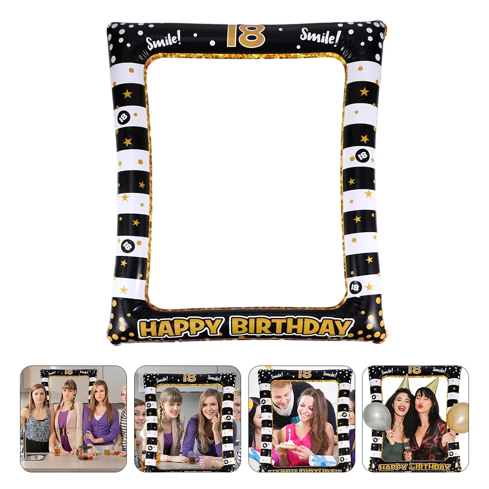 

Inflatable Photo Frame Picture Frames Festival Props Aldult Party Birthday Plastic Supplies